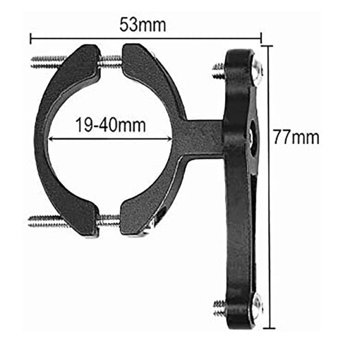 3X Bicycle Water Bottle Clip Cage Holder Clamp Handlebar Bracket Mount Seatpost Handlebar Front Fork Frame Tube,Black 1