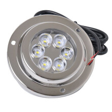 Marine Yacht Underwater Light 12V Waterproof High Power LED Underwater 316 Stainless Steel Ocean Stern Light