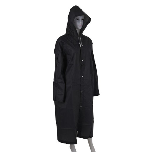4X Imperméable Eva À la Mode Imperméable ÉTanche Imperméable de Camping ÉTanche Transparent Noir
