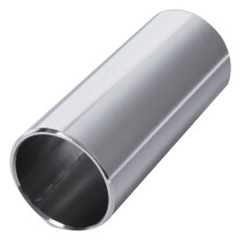 4 Pieces Glass Slide and Metal Slide for Guitar, Bass, Medium (6 cm)
