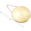 2pcs 22cm Hand Gong Brass Copper Chapel Opera Percussion with Round  Hammer 9
