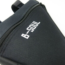 2X B-SOUL 4 Colori Outdoor Triangle-Shape Borsa da Bicicletta Impermeabile Sella Della Bicicletta Borse Bici Strada Posteriore Accessori (Nero)
