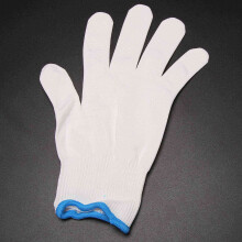 2X Cut Resistant Gloves-Stainless Steel Wire Mesh Butcher Safety Work Gloves for Meat Cutting, Fishing(Extra Large)