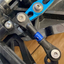 30 Szt. DrążEk DrążKa Kierowniczego Servo Rod dla TT-02 TT-02T TT02 TT02T 1/10 RC Car Upgrade Parts Akcesoria, Niebieski