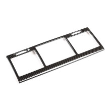Car Carbon Fiber Central Air Condition Outlet Vent Cover Frame Trim per - Classe G W463 2004-2011