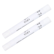 2er Set weiße Möbel-Reparaturstift + Holz-Kratzer-Pflege-Stift, 11cm