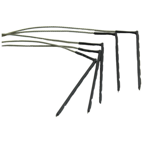 15 Pcs Bendable Acoustic Guitar Transducer Sensitivity Piezo Bridge Pickup Cable 1