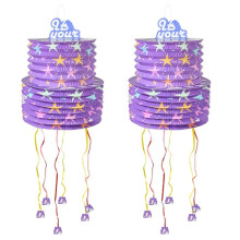 2X Fiesta Infantil Piñata Juguete Regalo Niñas Feliz Cumpleaños Suministros de Decoración para Fiesta Confeti Relleno Sorpresa