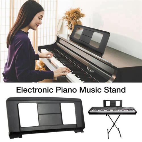 Electronic Piano Music Stand Electronic Keyboard Sheet Music Stand Compact with Practical Conveniently Readin,2 Pcs 2
