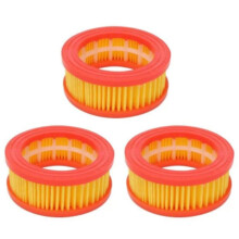 3X 5800 Chainsaw Air Filter for 5200 5800 Gasoline 52cc 58cc Chainsaw Parts Replacement 52 Round