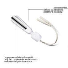 2X Vaginale Sonden Elektroden TENS / EMS Becken Boden Muskel Stimulator Trainer Kegel ÜBungsgeräT Frauen Verbessern Inkontinenz