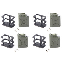 4Pcs Simulation Oil Box Fuel Tank for 1/10 RC Crawler Car Axial SCX10 Trx4 RC4WD D90 Decoration Upgrade Parts,3