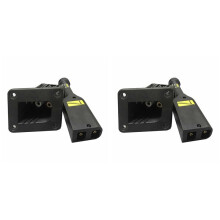 2X Cart 36V Power Wise Charger 73345-G01&73063-G01 for EZGO TXT DCS/PDS Car Receptacle and Handle Plug Replacement