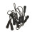 40 Anti-Slip Zipper Puller, Zipper, Zipper Extension Trailer, Practical and Robust for Back Pack, Jacket, Etc.- Black 2