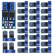 60PCS MOSFET Drive Module 5V-36V 15A(Max 30A) 400W Dual High-Power 0-20KHz PWM Motor Speed Controller