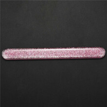 5X Glass Nail File Crystal Nail Shiner Buffers Block with Portable Case for Natural Nails