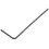 2X 3 Strings Guitar  String Bridge Bridge Pull String Hard Tail Guitar Bridge Tail 3 String Guitar Replacement Silver 7