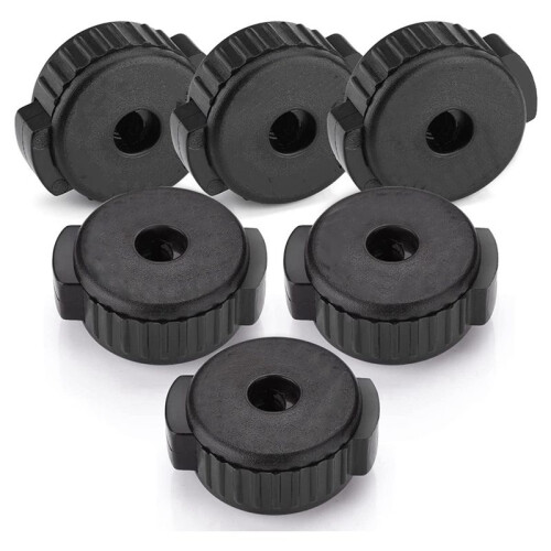 24 PCS Plastic Cymbal Nuts,Quick-Set Cymbal Nut for Percussion Drum Kit,Percussion Replacement Parts 1