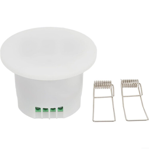 Microwave Motion Sensor with Smart Presence Detection and Adjustable Range for Home and Office Lighting