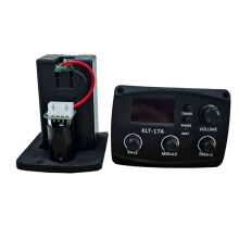 3X KLT-17A Acoustic Guitar EQ Preamp with Digital Procedding Tuner 3 Band EQ Equalizer with Tuner Guitar Pickup