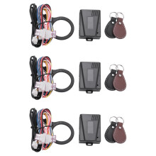 3X Car Engine Push Start Stop Button Rfid Lock Ignition Keyless Entry System Auto Start Stop Immobilizer Starline