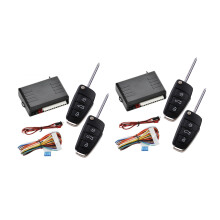 2X Car Alarm Car Keyless Entry Central Door Lock Kit Car Keyless Application with Remote Control Entry