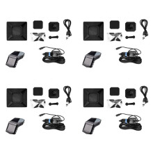 4X Nieuwe 1080P Full HD Dash Cam Auto Video Rijden Recorder met Middenconsole LCD Auto DVR Video Recorder Parking Monitor