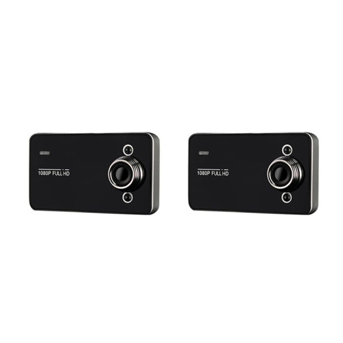 2set 2.2 Inch DVR Dash Camera Full 1080P Loop Recording Motion Detection Drive Recorder Wide Angle Night Vision Dashcam