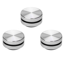3X Altavoz Portátil Convierte Cualquier Cosa en un Altavoz Vibración de Inducción de Conducción Ósea Inalámbrica (Plata)
