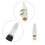 2X Embout de Clarinette Clé B ABS Embout Transparent Embout de Clarinette Accessoires pour Instruments à Vent 7