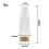 2X Embout de Clarinette Clé B ABS Embout Transparent Embout de Clarinette Accessoires pour Instruments à Vent 8