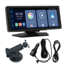 Auto 8,1 Zoll Tragbarer Bildschirm GPS Navigation Display Kabelloser Carplay MP5 Player Fahrrekorder Unterstützt 2K