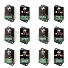 6X Einkanaliger Aktiv-Video-Balun für CCTV HD-TVI CVI AHD Aktiver HD-Video-Transceiver