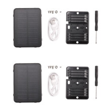 2X RF-V34 Localizzatore GPS Solare Impermeabile 9000 MAh Alimentazione Bovini Da Mucca Da Pecora GSM WiFi Tracking Voice SOS Allarme Piattaforma