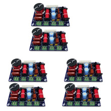 6PCS 3-Way 250W 850/5200Hz Frequency Divider DIY Speaker Filter Circuit Treble Medium Bass Hifi Stereo Audio Crossover