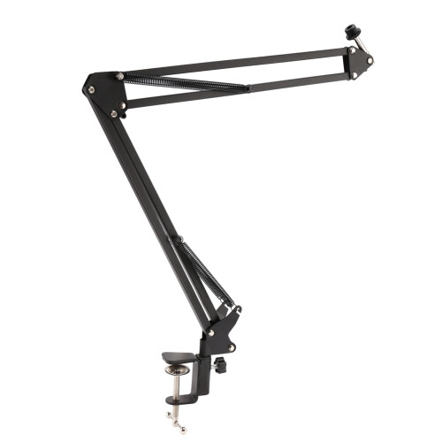 2X Pro Desktop Microphone Holder Suspension Scissor Arm Microphone Stand Table Mounting Clamp for Samson 2