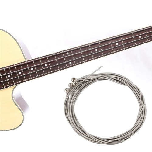 3X Set de 4 Cordes D'Acier pour Guitare Basse 4 Cordes 1