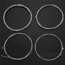 3X Set of 4 Steel Strings for 4 String Bass Guitar