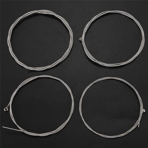 3X Set de 4 Cordes D'Acier pour Guitare Basse 4 Cordes