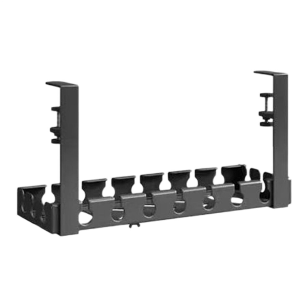 Under Desk Cable Management Tray, Carbon Steel Cord Organizer Rack, Nodrill Large Capacity 9455672031332