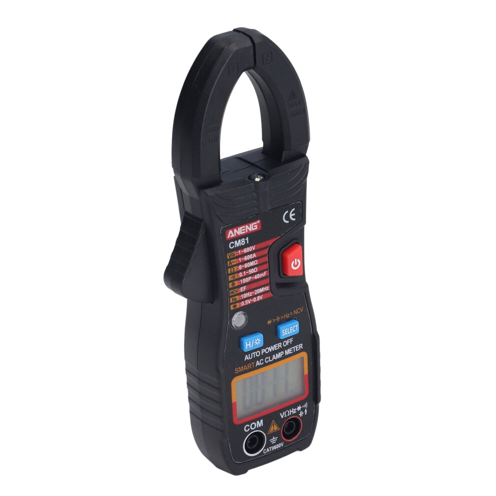 Digital Clamp Meter 0-600V Ac/Dc Contactless Handheld With Backlight 4601390320240