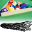 12PCS Billiards Net Hollow Thicker Stronger Out Pool Table Pocket  for Billiards Trainning 8