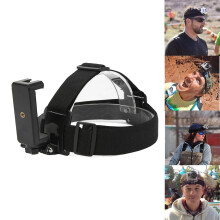 Adjustable Camera Head Strap for Smartphones and Action Cameras - Universal Fit