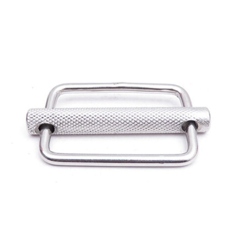 2 Pcs 50mm Slide Buckle Triglide Webbing Slider Strap Keeper for Harness Waist Strap Shoulder Strap Adjust 2