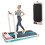 Folding Treadmill with Handrail & Adjustable Incline 5