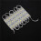 10X 1 X 10pcs 5050 SMD 3 LED Module LED Strip String Light Waterproof  12V Warm White 2