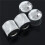 12X Guitar Dome Control Knobs for  Tele Replacement, Silver 6