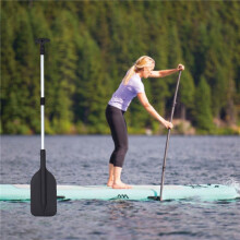 2X de Rafting Portátil Flotante Al Aire Libre Kayak Herramienta de Deportes Acuáticos Kayak Paleta Telescópica Remo de de Plástico