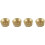 Electric Guitar Control Speed Knobs for   LP Knob Parts Replacement Gold 12 Pcs 8
