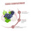 Car Shaped Kids Divided Plate Ceramic Portion Control Dishwasher Safe for Home and School 4